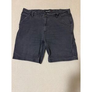 Wolverine Shorts Mens 42 (Fits 40) Gray Cargo Canvas 9" Inseam Work Utility